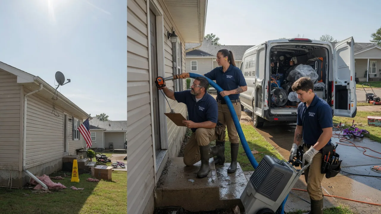 Ceiling Water Damage Restoration in Medina, ND near me